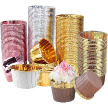 Cupcake-Backförmchen, Backpapierförmchen, 200 Stück Cupcake-Backformen