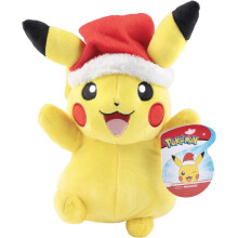 Plyšový Pokémon 8" Pikachu s doplnkom Red Hat - Oficiálne licencovaný - Generácia 1 - Plyšová figúrka zvieratka - Darček pre deti,
