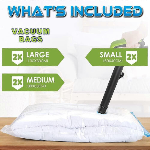 Vakuumbeutel für Kleidung, Decken und mehr. 2