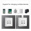 USB-Steckdose Typ-C USB-Wandladegerät Steckdose mit USB-Anschlüssen 4