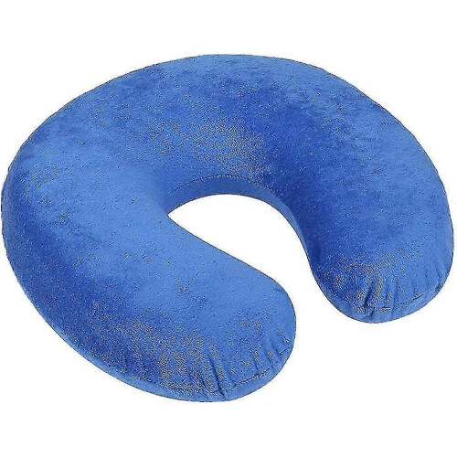 Cojín en forma de U, almohada de espuma viscoelástica, almohada cervical con memoria