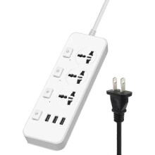 T14 Multifunktionssteckdose US-Stecker (Weiß)