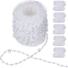 Catena per tende verticali da 20 metri, accessori per tende verticali a catena per tende e 5 pezzi di connettori per cavi per tende a rullo,