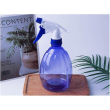 1x Blaues Blumensprüher-Set - Pflanzensprüher aus Kunststoff - 500 ml kleiner Sprüher - Wassersprüher