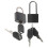 Tiny Luggage Lock Storage Locker Lock Plastics Simple and Generous 2 Sets 3
