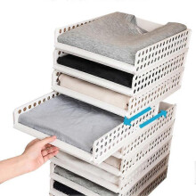 2er-Pack faltbare Kleiderschrank-Aufbewahrungsboxen, Schrankorganizer und Ablagefächer