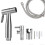 WC-Brause, Bidet-Brause, 150 cm, gebürstet 1