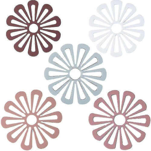 Silikon-Untersetzer mit Blumenmuster, hitzebeständiger Topfhalter
