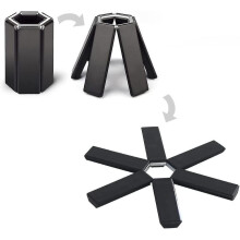 Topflappen, hitzebeständige Matte, faltbarer hitzebeständiger Topflappen