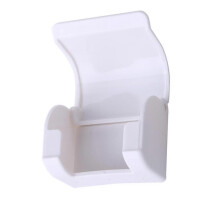 Rasiererhalter für die Dusche, selbstklebend, aus Kunststoff, mit Abdeckung, für Bad, Küche und mehr.