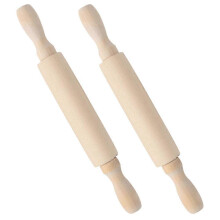 2 Mini-Nudelholz, Kinder-Nudelholz, Antihaft-Nudelholz, Teigroller, Tonnudelholz