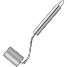 Rostfreier Nudelholz, perfekter Nudelholz, Edelstahl-Nudelholz, großer Nudelholz