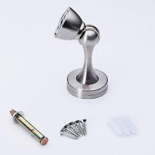 Magnetischer Türstopper – Wandmontage – Robustes Metall – Solider magnetischer Türstopper – Magnetischer Türstopper für Zuhause oder Bür