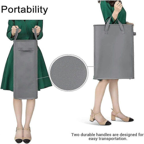 Laundry bag Laundry bag Slim Laundry basket Foldable narrow laundry bag with handle 2