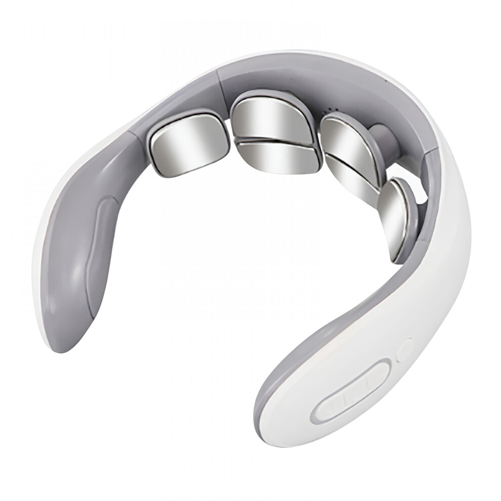 Portable Cordless Neck Massager with Heat Function,5 Modes & 16 Intensity Levels,Neck Comfort and Relaxation Aid