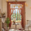 Burnt Orange Sheer Curtains Boho Crochet Lace 2 Panels 2