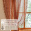 Burnt Orange Sheer Curtains Boho Crochet Lace 2 Panels 3