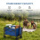 Collapsible Wagon Cart Steel Frame 300 lbs 7