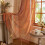 Burnt Orange Sheer Curtains Boho Crochet Lace 2 Panels 4