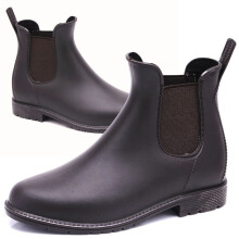 Wasserdichte Chelsea-Regenstiefel für Damen, rutschfeste Gummistiefeletten, ideal für Gartenarbeit, Spaziergänge und Outdoor-Aktivitäten, bequeme
