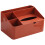 Rote PP-Taschentuchbox mit Deckel (1 Stück) 3
