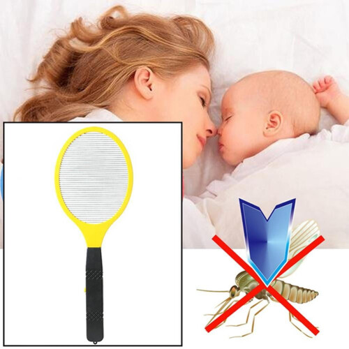 Electric Bug Zapper Fly Swatter Zap Mosquito D1I2 1