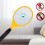 Electric Bug Zapper Fly Swatter Zap Mosquito D1I2 8