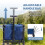 Collapsible Wagon Cart Steel Frame 300 lbs 4