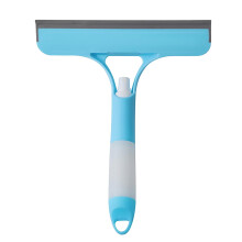 Kit de curățare a geamurilor 3 în 1 cu racletă și pulverizator - Spală de curățat geamuri fără urme pentru casă/mașină (25,7x21,5cm)