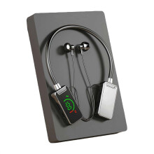 Căști Bluetooth pentru gât, căști Bluetooth intraauriculare cu baterie de lungă durată, căști sport Bluetooth