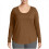 Γυναικεία T-shirts Casual Μονόχρωμα Oversize Μπλούζες με Στρογγυλή Λαιμόκοψη και 1