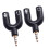 2 PCS Dual Headphone Jack Splitter Cable for Headset Adapter Black 3
