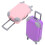 Mala de viagem infantil FRCOLOR em ABS, mini, portátil, de 45 cm (18 polegadas). 6