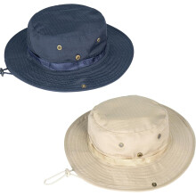 2er-Pack Sonnenhüte für Damen und Herren, Boonie-Hut, UPF50+ Fischerhut, breite Krempe, UV-Schutz, Angel-, Wander-, Safari- und Outdoor-Hüte