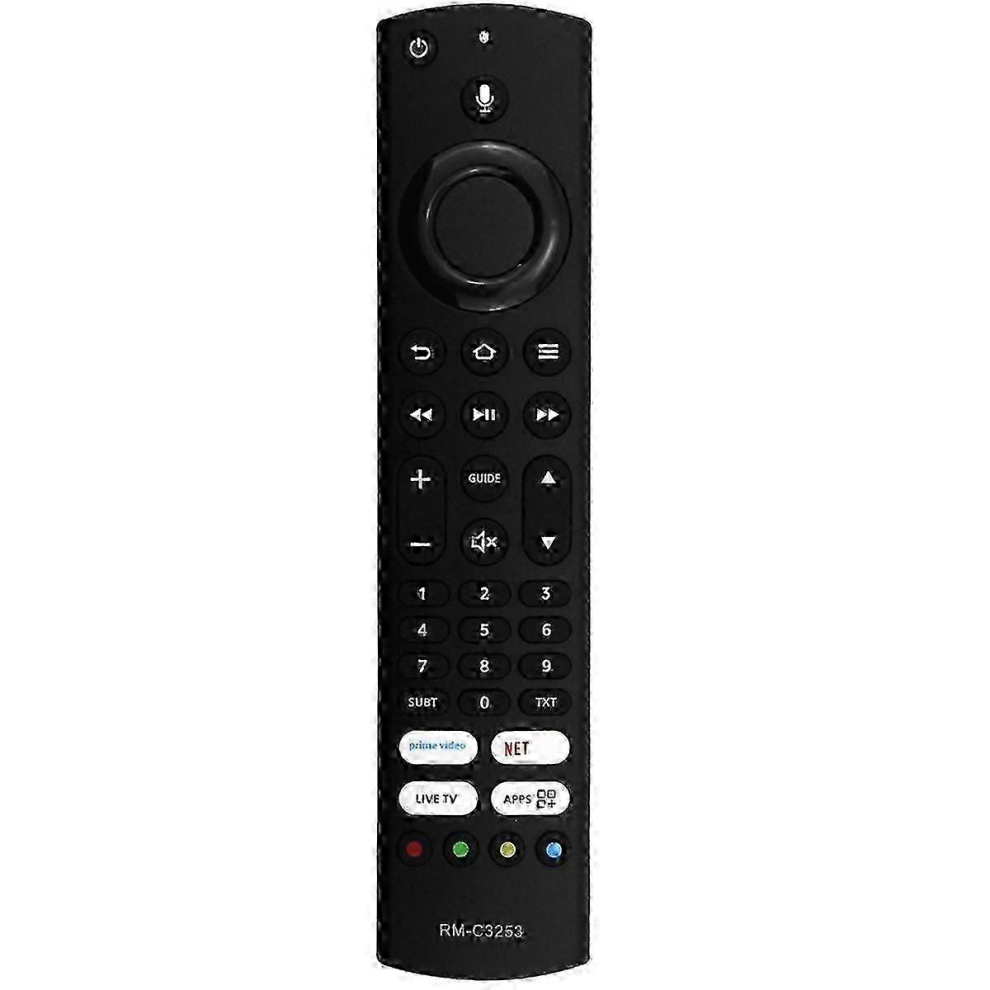 Replacement Rm-C3253 Voice Remote For Jvc Fire Tv Lt-49Cf890 Lt-55Cf890 Lt-40Cf890 Lt-50Cf890 Models 3305664256211