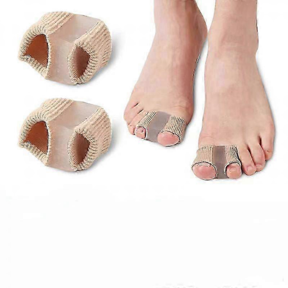 2PCS Overlapping Toe Separators for Correcting Toe Alignment
