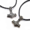 Retro Necklace, Thor's Hammer Mjolnir, Artificial Leather, Gold 5