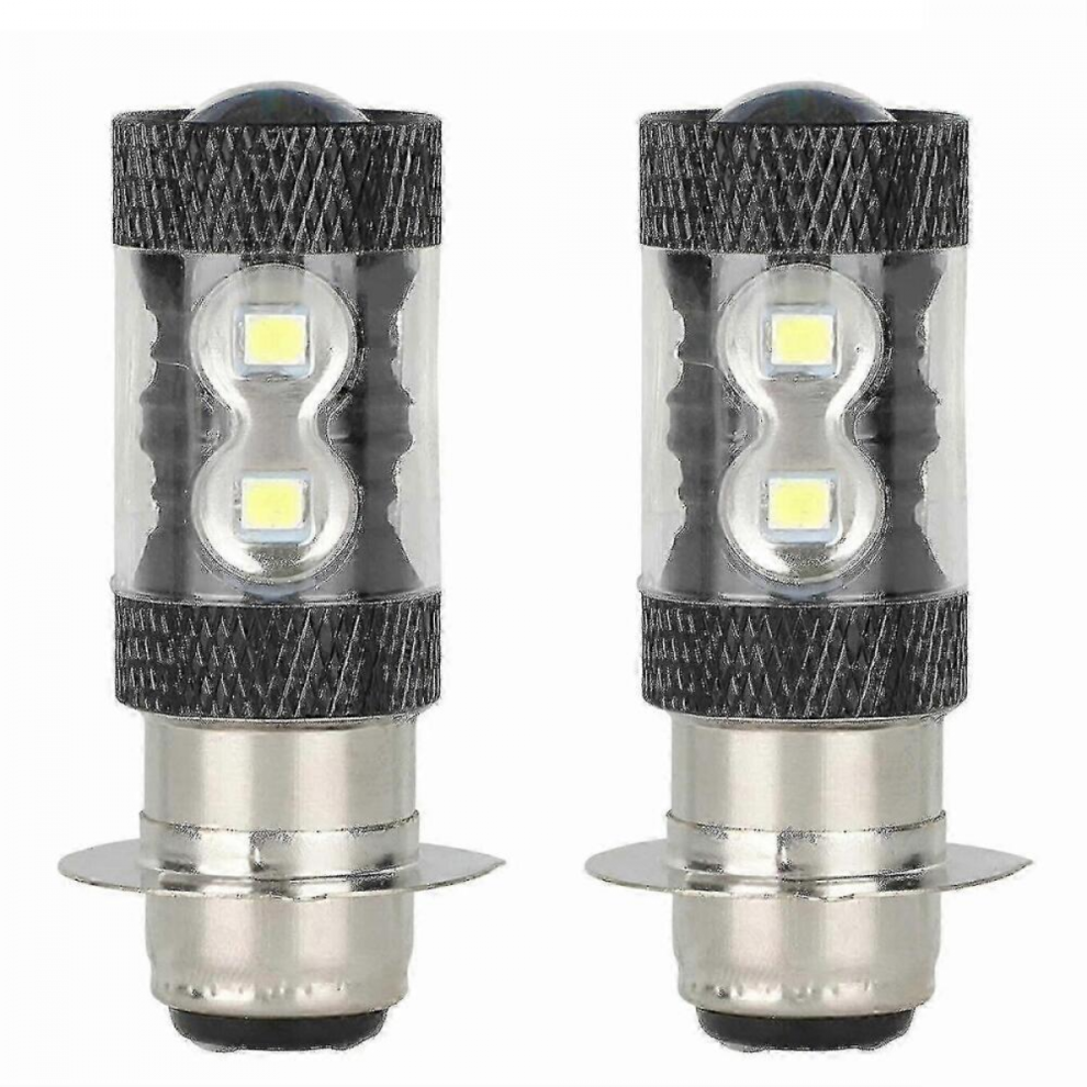 H6m Headlight For Yamaha Raptor 700 700R 2006-2018 100W 6000K Led Bulb-Ccba White 7771292231245