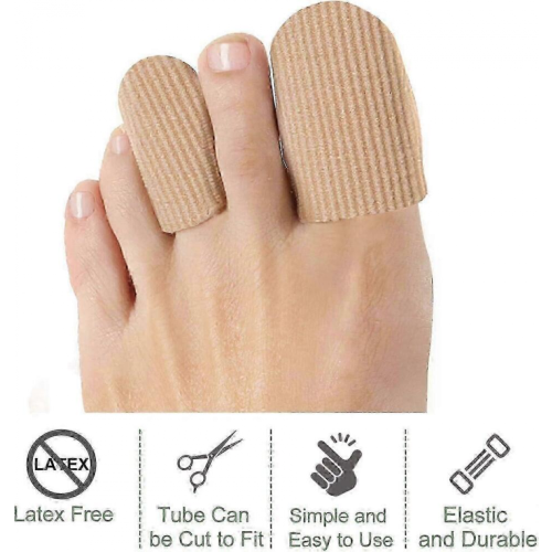 10 Pack Closed Toe Surface Fabric Cover Protectors with Gel Lining - For Large and Medium Sizes 2