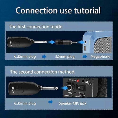 Professional Wireless Saxophone Microphone System for Trumpet & Saxophone - JS Model 1