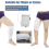 Support pour poche de recueil d'urine (2 pièces, blanc) 5