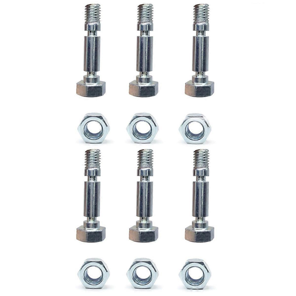 6Pack 707555 Snow Blower Shear Pins For , Dual Stage Snow Thrower 7771292232020