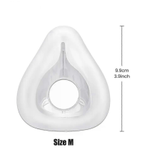Compatível com a máscara CPAP AirFit F20 (tamanho M). Almofada de substituição facial completa, pacote com 1 unidade. Vedação confiável e aj