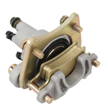 Pinça de freio traseira com pastilha em liga metálica, compatível com Polaris Sportsman 400, 450, 500, 600, 700 e 800.