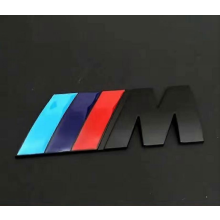 3-teiliges Ersatzteilset für BMW X2 M Sport Emblem Chromaufkleber, kompatibel mit allen BMW Modellen, Seitenkotflügel-Emblem