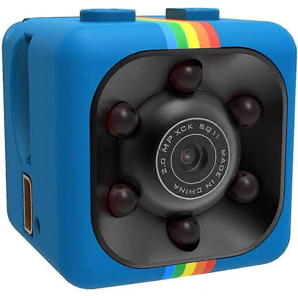 Mini Spy Hidden Camera Full Hd 1080P Mini Car Hidden Dv Dvr Camera Spy Dash Cam Ir Night Vision Blu 8294316131875