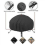 (85*40cm）Protective Cover For Round Fire Bowl, Waterproof 2