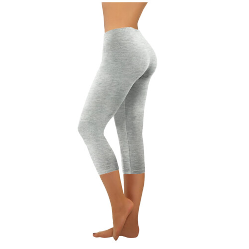 Καλοκαιρινά μεγάλα μεγέθη γυναικών Capris Plus Size Μόδα Casual γυναίκες Στερεά έκταση 1
