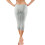 Καλοκαιρινά μεγάλα μεγέθη γυναικών Capris Plus Size Μόδα Casual γυναίκες Στερεά έκταση 4