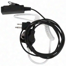 Motorola CP040 DP140 Covert Acoustic Tube Earpiece with PTT Mic for Security